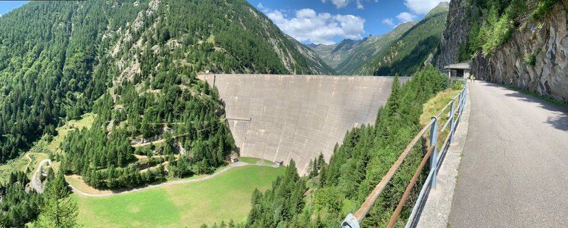 Staumauer Lago Sambuco